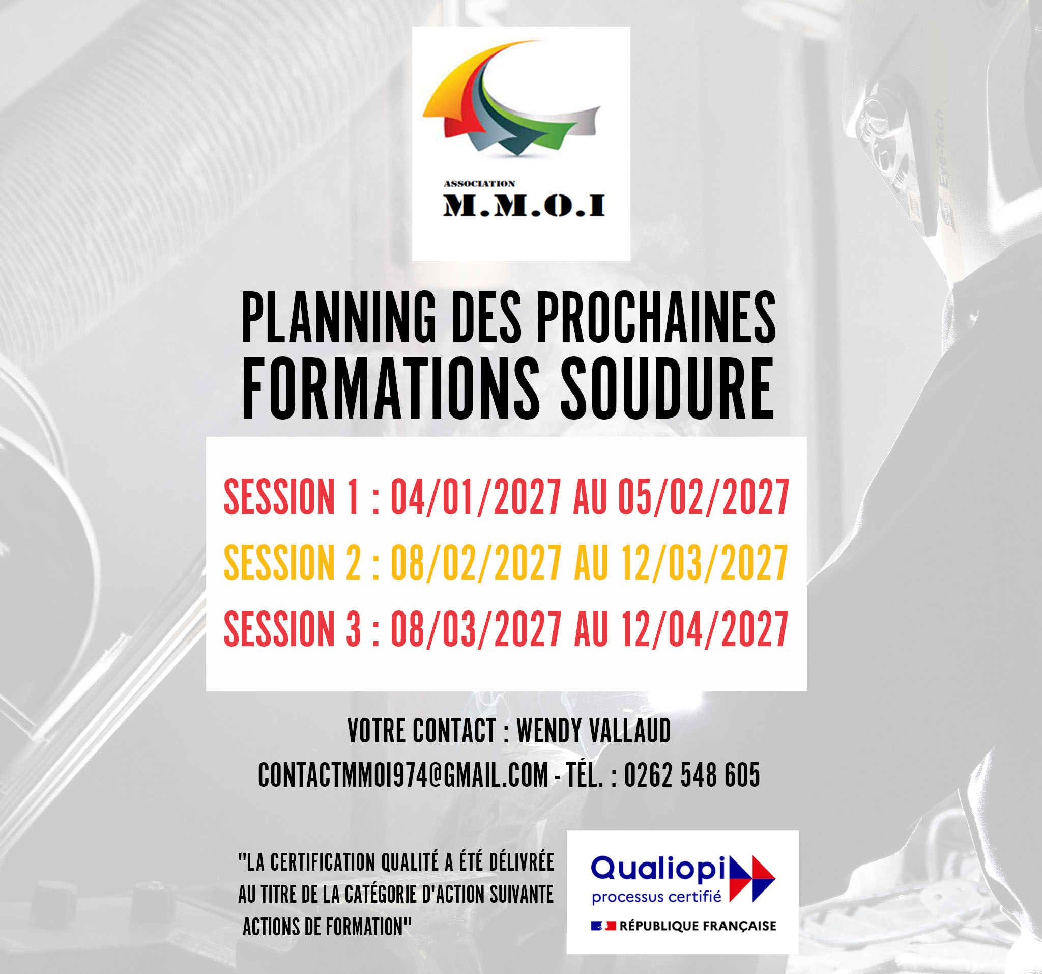 Formations MMOI à venir